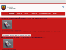 Tablet Screenshot of feuerwehr-vienenburg.de